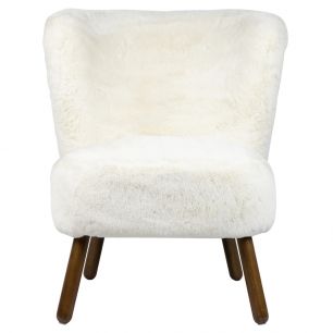 chair teddy soft off-white 60x72x74cm (pallet)