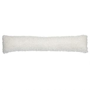 boudin de porte teddy curl blanc 20x90cm