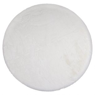 carpet teddy soft off-white dia 120cm