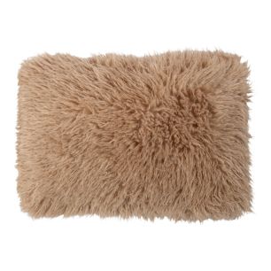 cushion tibetan lamb beige 40x60cm