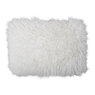 cushion tibetan lamb off-white 40x60cm
