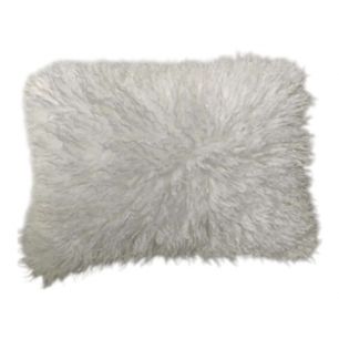 cushion tibetan lamb off-white 40x60cm
