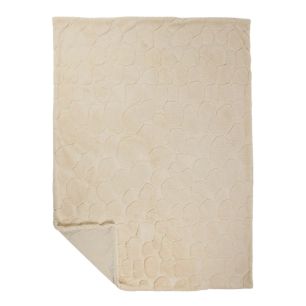 Plaid galet beige 140x200cm