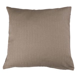 Cushion Chevy Lurex 50x50 Beige-Ivory