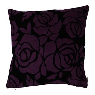 Cushion Historical 50x50 black/ purple