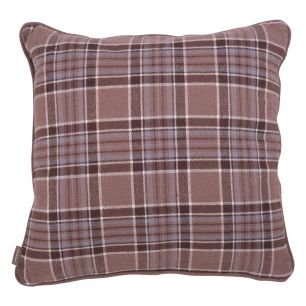 Cushion Wales 45x45 brown-taupe