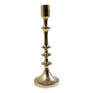 Candle Holder rings gold h30 d10
