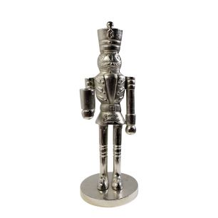 Nutcracker silver 41x12,5x15cm
