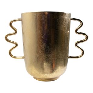 Champagne Koeler goud handle h40 d30cm