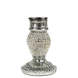 chandelier strass argent 10cm