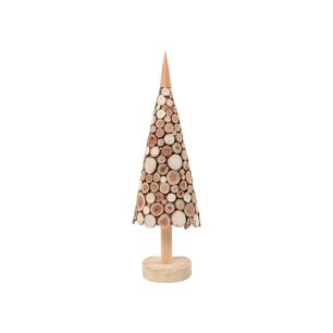  Decoration Christmas tree on stand 3D 28x28xH.80 cm