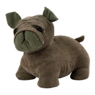 Door Stopper bulldog green 16x19x22cm