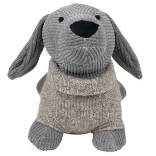 door stopper dachshund sweater taupe