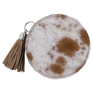 pouch round cow brown 11cm (bos taurus taurus)