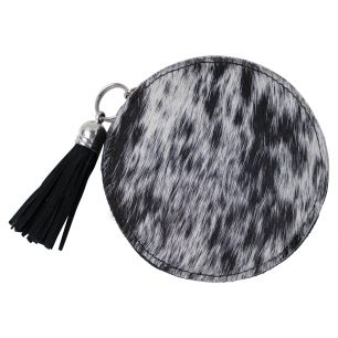 pouch round cow black 11cm (bos taurus taurus)