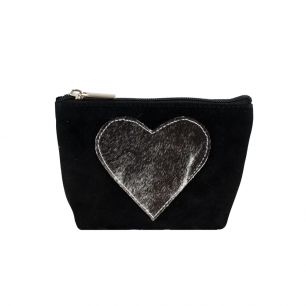 make up tas hart zwart 15cm