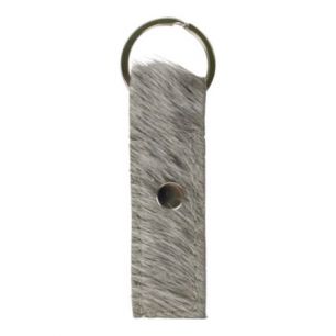 porte-clé homme gris 9cm