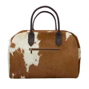travelbag cow brown 50x35x15cm (bos taurus taurus)