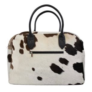 travelbag cow black 50x35x15cm (bos taurus taurus)