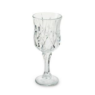 Glass 'morano' h16 cm