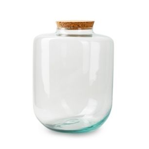 Vaas met kurk 'melanie' h30 d17 cm