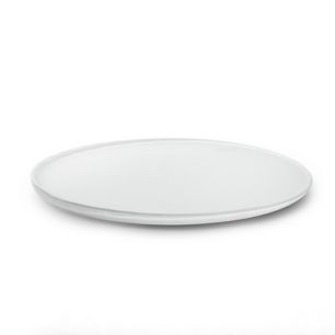 Plate 'alena' white h2 d32 cm