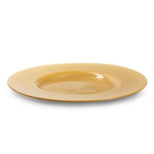 Plate 'laurena' gold h2 d32 cm