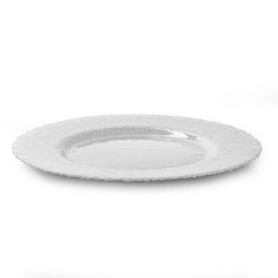 Plate 'celena' white h2 d32 cm