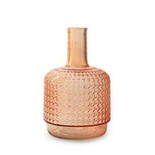 Bottle 'sari' pink h27 d14.5 cm