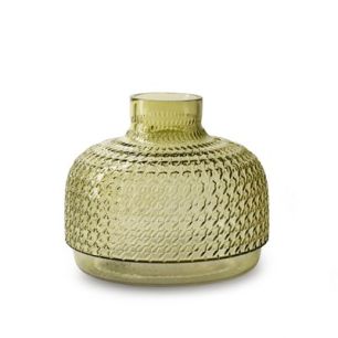 Kugelvase 'Sari' grün h17,5 d20,5 cm