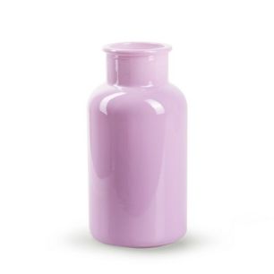 Bottle 'braxton' lilac shiny h16,5 d8 cm