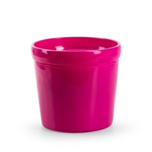 Glaspot 'pottz' fuchsia glans h10,5 d11,5 cm