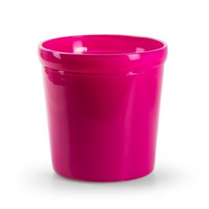 Glaspot 'pottz' fuchsia glans h12,5 d12,5 cm