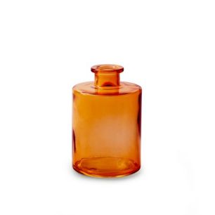 Bottle 'inky' orange h11 d7 cm