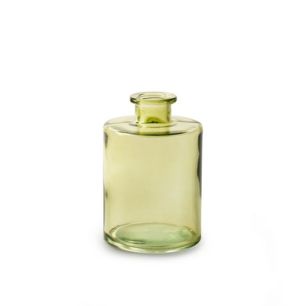 Bottle 'inky' green h11 d7 cm