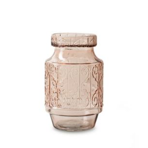 Vase 'billie' pink h19.5 d12.5 cm