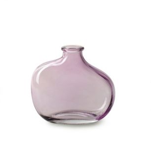 Bottle 'sverre' lilac h10 d11 cm