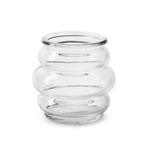 Tealightholder 'silas' h8 d8 cm