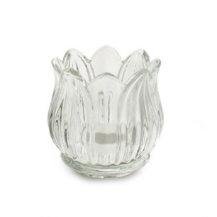 Candleholder 'tulp' h7 d7 cm