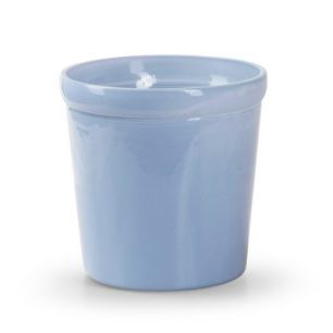 Glaspot 'pottz' blue shiny h12,5 d12,5 cm