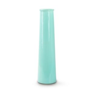 Bottle vase 'roseanne' mint green shiny h35 d9 cm