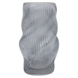 Vase 'wessel' blau h24,5 d14,5 cm