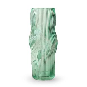 Vaas 'wessel' mint groen h29 d12 cm