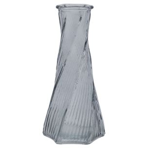 Vase 'kevin' blau h19 d9 cm