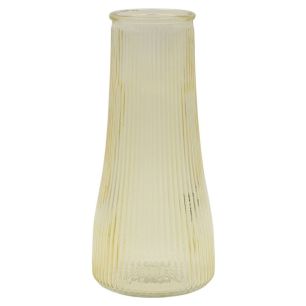 Vase 'mandy' gelb h20 d9 cm