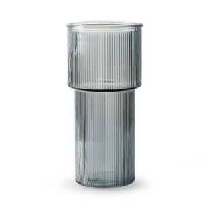 Vaas 'hanna' blauw h24 d11,5 cm