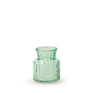 Fles 'effie' mint groen h8,5 d8 cm