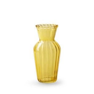 Bottle 'effie' yellow h15 d8 cm