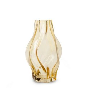 Vase 'shelby' yellow h25 d15,5 cm