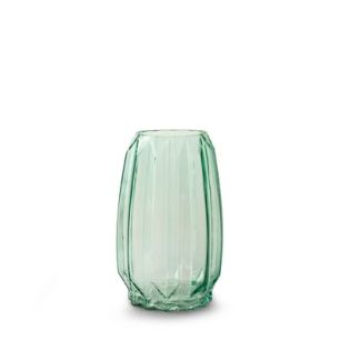 Vase 'chase' mint green h20 d12 cm